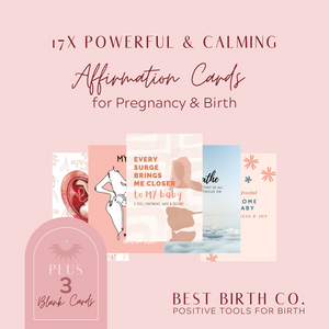 Samples - Positive Birth Affirmation Card Deck