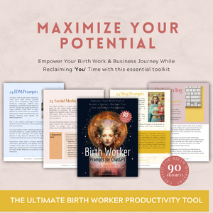 Birth Worker Prompts for ChatGPT | eBook