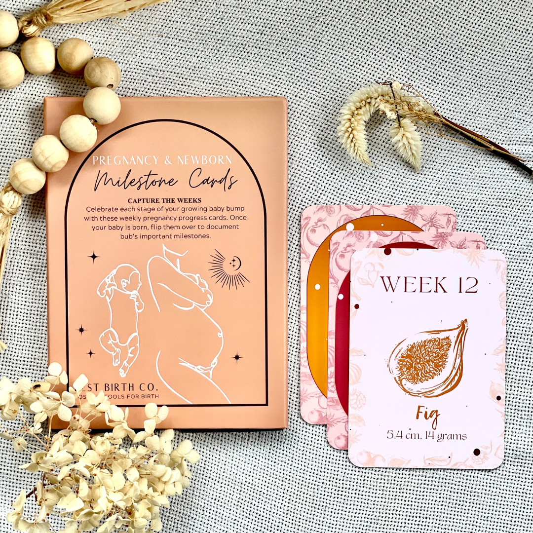 Milestone Cards for Pregnancy & Newborn